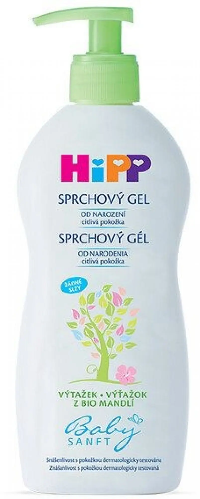 10835_HIPP BABYSANFT SPRCHOVY GEL 400 ML